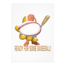 Ready For Some Baseball Custom Invites