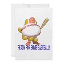 Ready For Some Baseball Custom Invite
