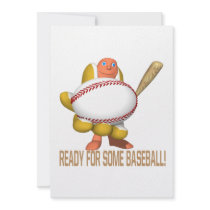 Ready For Some Baseball Custom Invites