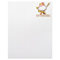 Ready For Some Baseball Customized Letterhead