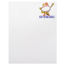 Ready For Some Baseball Personalized Letterhead