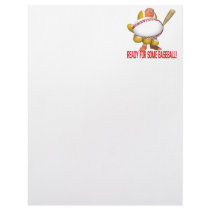 Ready For Some Baseball Letterhead Design