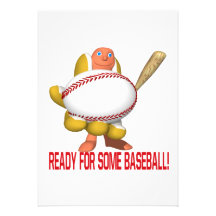 Ready For Some Baseball Personalized Invite