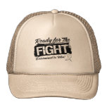 Ready For The Fight Bone Cancer Mesh Hats