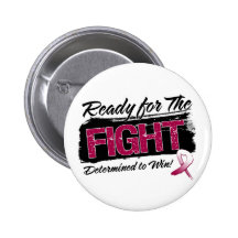 Ready For The Fight Throat Cancer Pin