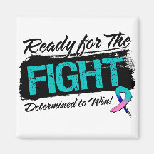 Ready For The Fight Thyroid Cancer Magnets