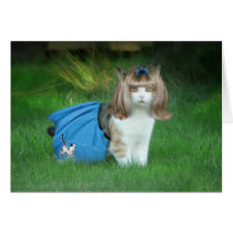 Ready for the Sock Hop! Greeting Card