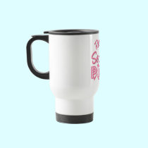 Ready, Set, GO PINK Breast Cancer Travel Mug