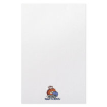 ready to bowl bowling design personalized stationery