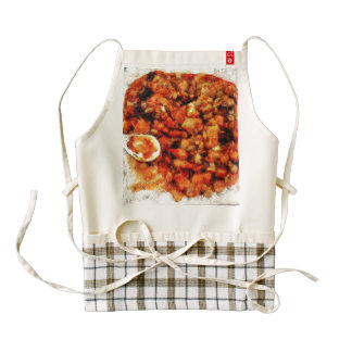 Ready to climb up zazzle HEART apron