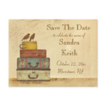 Ready To Fly Love Birds Save The Date Postcard