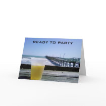 READY TO PARTY - 40th BIRTHDAY! Card
