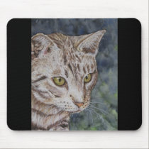 Ready to Pounce mousepads by artworkbyandrea Ready to Pounce mousepads