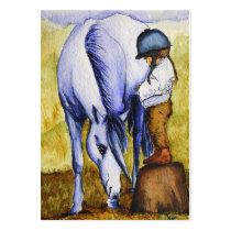Ready to Ride (Unicorn) ACEO Art Trading Cards business cards by jaisjewels Ready to Ride (Unicorn) ACEO Art Trading Cards business cards