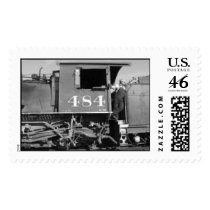 Readying the train postage by Slambo Readying the train postage