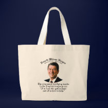 Reagan 9 Terrifying Words bags