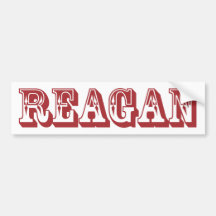 Reagan Bumper Sticker