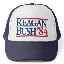 Reagan Bush 84 1984 vintage retro campaign hats by strk3 Reagan Bush 84 1984 vintage retro campaign hats