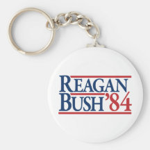 Reagan Bush 84 1984 vintage retro campaign Key Chains