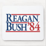 Reagan Bush 84 1984 vintage retro campaign Mouse Pads