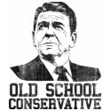 Reagan Bush Old School Conservative vintage tshirt by strk3 Reagan Bush Old School Conservative vintage tshirt