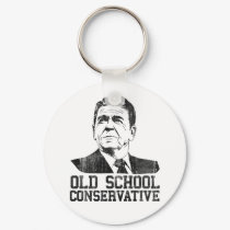 Reagan Bush Old School Conservative vintage tshirt keychains by strk3 Reagan Bush Old School Conservative vintage tshirt keychains