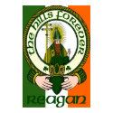 Reagan Clan Motto Poster Print