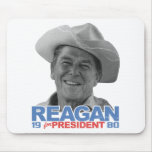 Reagan Cowboy 1980 Mouse Pads