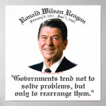 Reagan Government & Problems Print