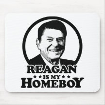 Reagan Is My Homeboy Mouse Pads