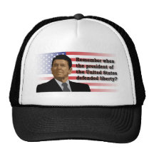 Reagan Liberty caps Trucker Hat