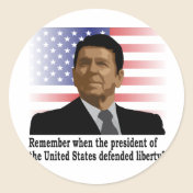 Reagan Liberty stickers