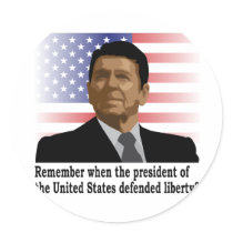 Reagan Liberty stickers