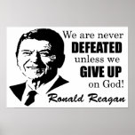 Reagan: Never Defeated! Posters
