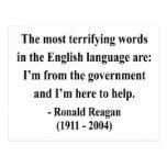 Reagan Quote 4a Post Cards