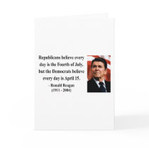 Reagan Quote 5b Greeting Cards