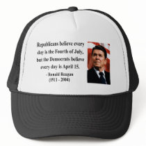 Reagan Quote 5b Hats
