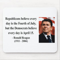 Reagan Quote 5b Mousepads