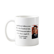 Reagan Quote 5b Mugs