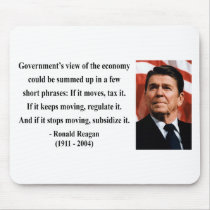 Reagan Quote 6b mousepads
