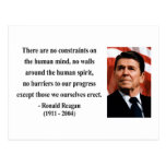 Reagan Quote 7b Postcards