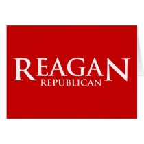 Reagan Republican cards