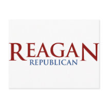 Reagan Republican postcards by AmericanElephant Reagan Republican postcards