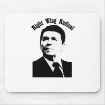 Reagan Right Wing Radical Mousepads