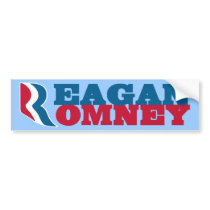 Reagan Romney Bumper Sticker