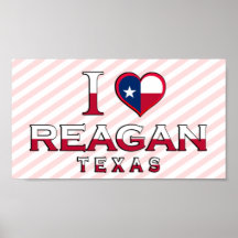 Reagan, Tejas Posters