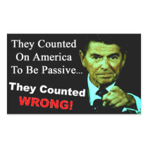Reagan: They Counted Wrong! Sticker