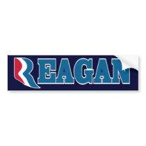Reagan with Romney R Bumper Sticker