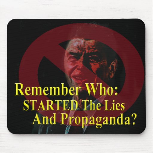 Reaganomics Sold Out America Mouse Pad