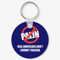 Real Americans don't commit treason keychains